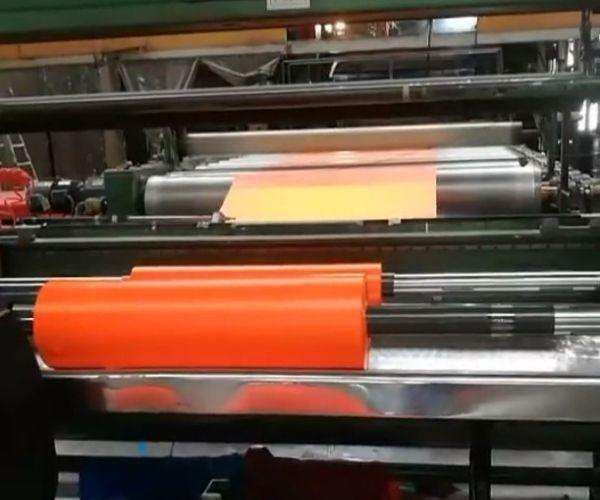 PVC material cutting