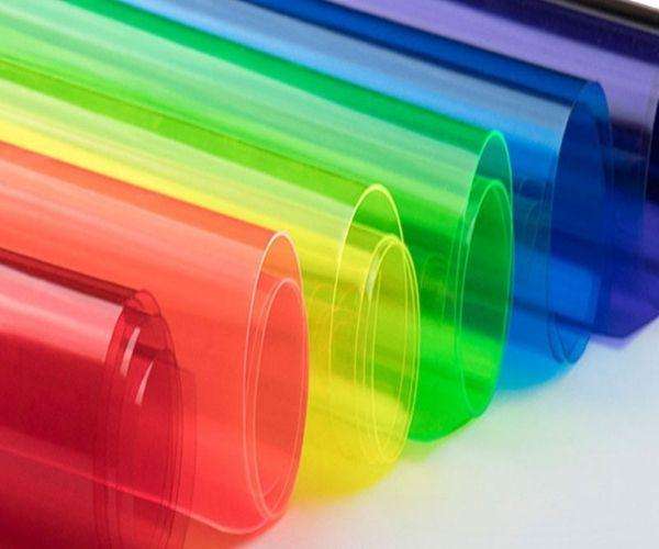 transparent PVC material