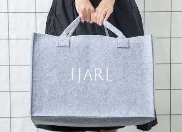 custom felt tote shopping bag