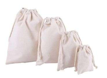 customized cotton drawstring bag