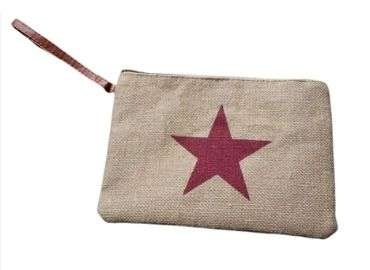 jute zipper bag