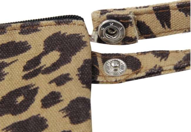 Leopard Cotton Shopping Bag