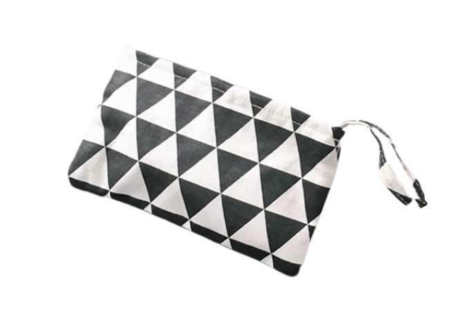 Cotton Zipper Pouch