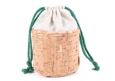 Cotton and Linen Drawstring Bag