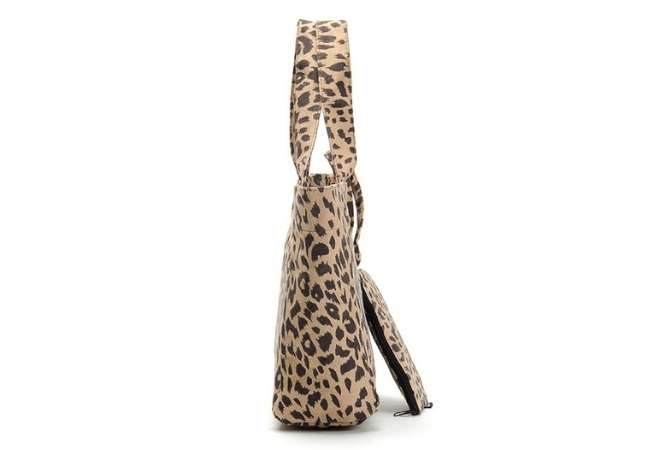 Leopard Cotton Shopping Bag