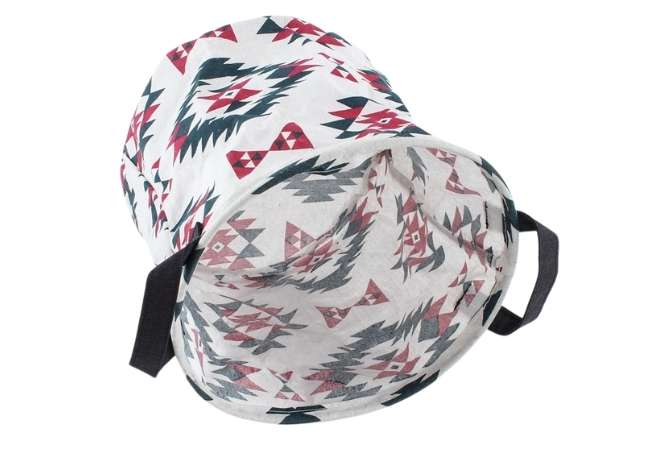 Prainted Cotton and Linen Bag