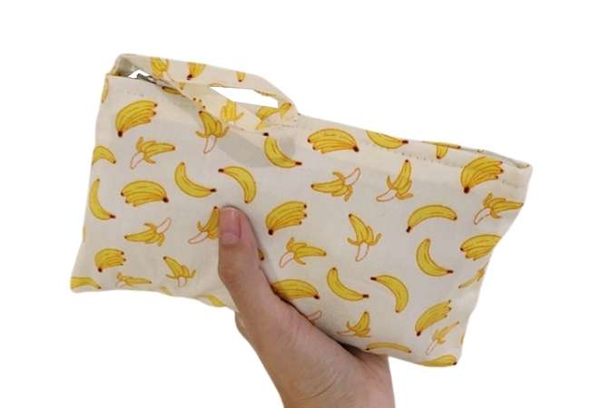 Cotton Zipper Pouch