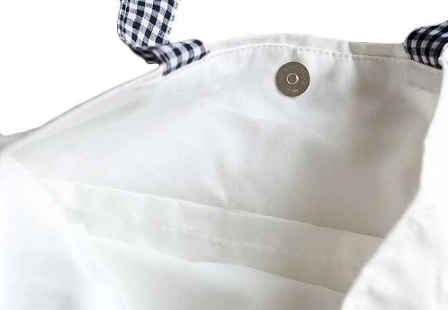 Bowknot Cotton Tote Bag