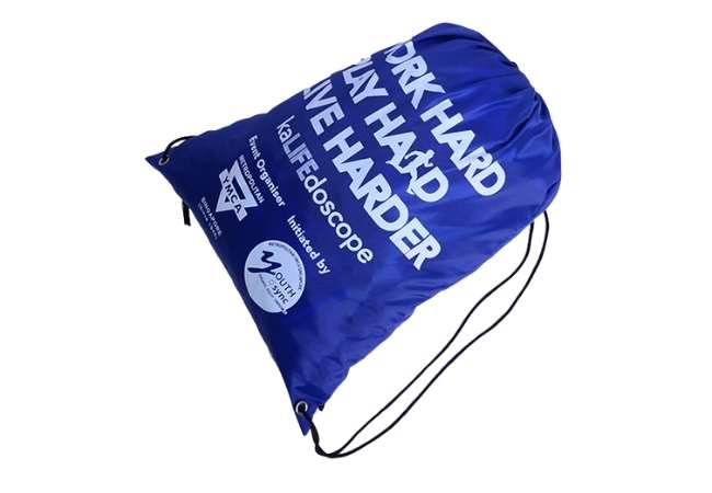 Custom Made Oxford Drawstring Bag