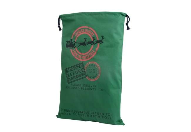 Christmas Cotton Drawstring Bag
