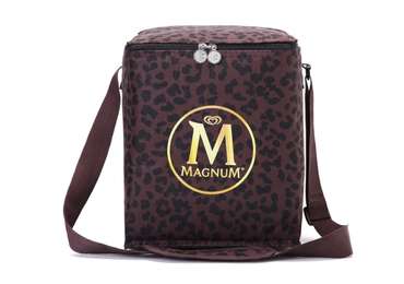Leopard Print Oxford Cooler Bag
