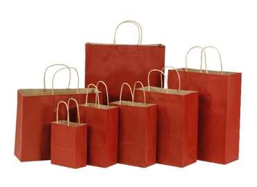 Custom Logo Kraft Paper Bag