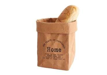 washable kraft paper storage bag