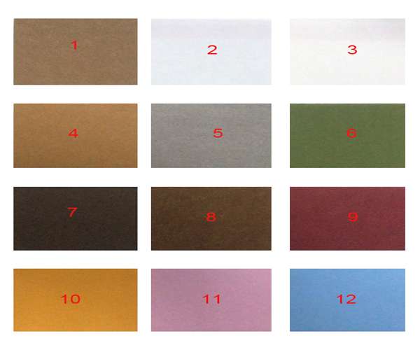 Washable kraft paper color
