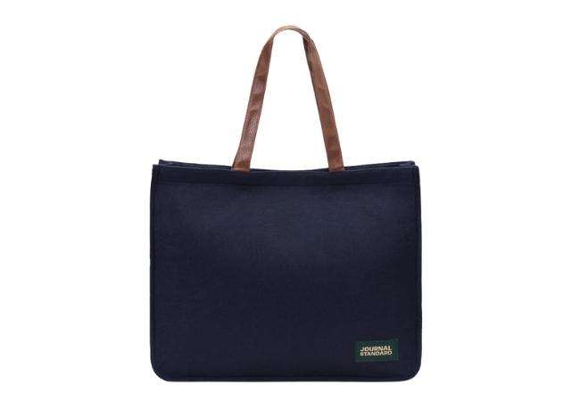 Customized Logo Felt Bag with PU Leather Handle