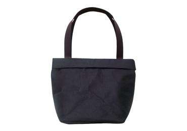 Washable Kraft Paper Tote Bag with Button