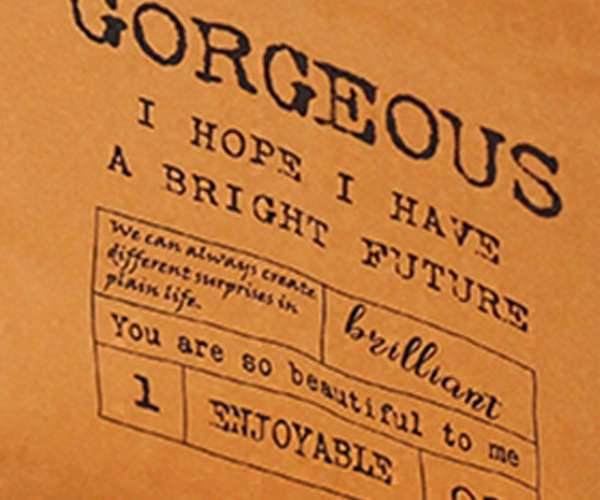 printing on washable kraft paper