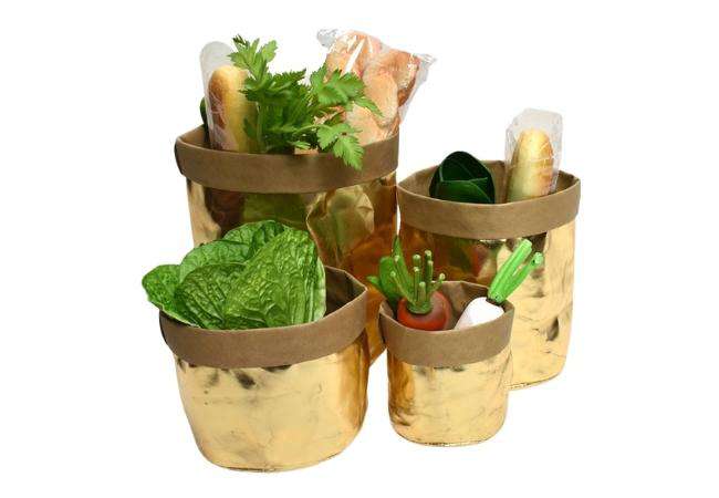 Washable Kraft Paper Grocery Bag
