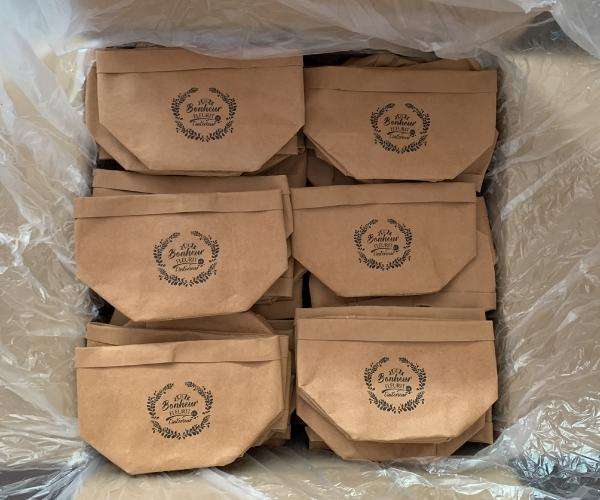 Washable Kraft Paper Bag Packing