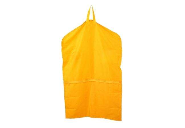 Yellow Oxford Garment Bag with Card Pocket