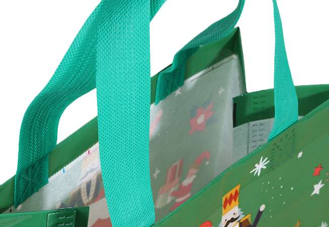 High Quality Christmas PP Non Woven Tote Bag