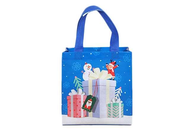 High Quality Christmas PP Non Woven Tote Bag