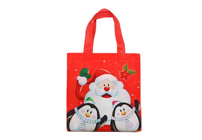 High Quality Christmas PP Non Woven Tote Bag