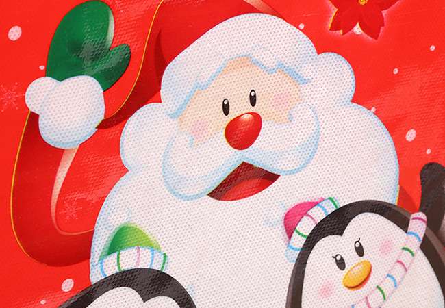 High Quality Christmas PP Non Woven Tote Bag