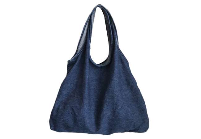 Customized Denim Woman Tote Bag