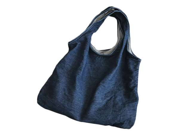 Customized Denim Woman Tote Bag