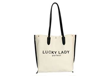 Custom Logo Cotton Woman Tote Bag