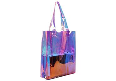 Holographic PVC Woman Tote Bag