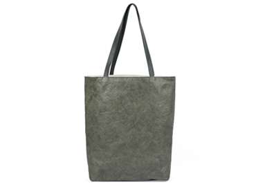 Tyvek Coat Canvas Liner Woman Tote Bag