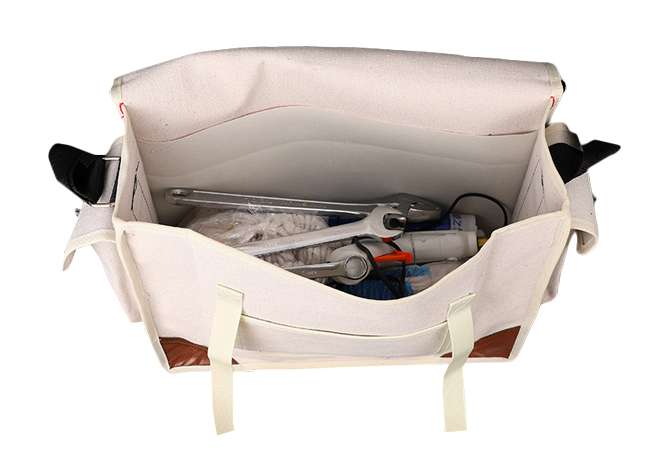 Reusable Canvas Maintenance & Installation Messenger Shoulder Tool Bag