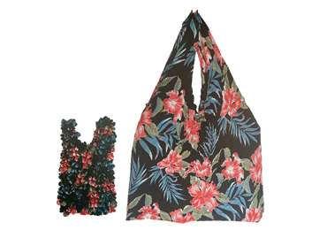 Multiple Patterns Polyester Flexible Pleated Bag