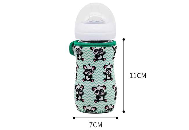 Lively Children Baby Milk Bottle Neoprene Stubby Cooler with Velcro Closure