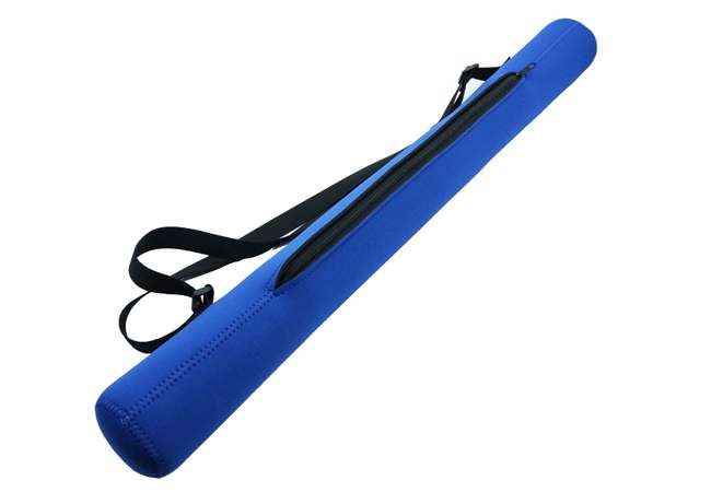 Customized Long 6 Bottles Packing Neoprene Can Cooler Crossbody Bag with Strap