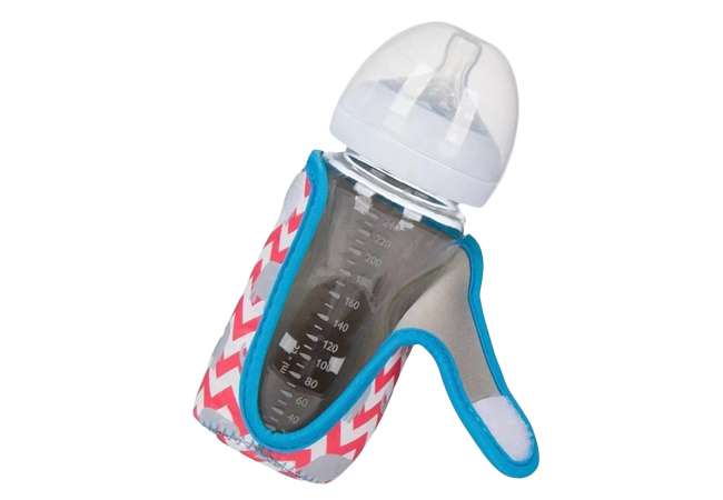 Lively Children Baby Milk Bottle Neoprene Stubby Cooler with Velcro Closure