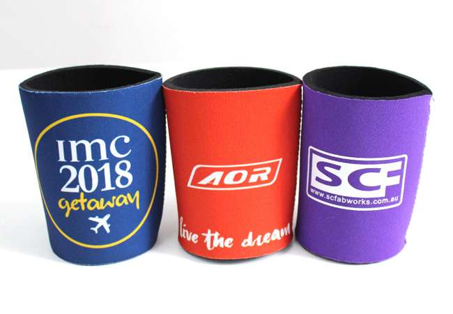 Strong OEM Shark Skin Bottom Neoprene Stubby Cooler