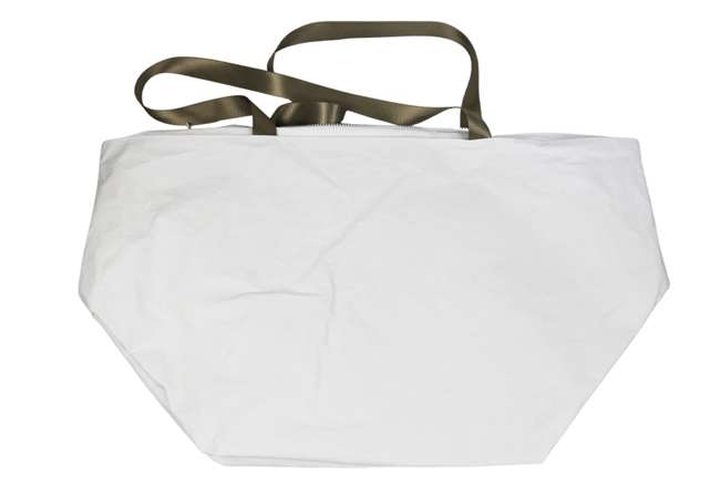 Large Capacity White Tyvek Tote Bag