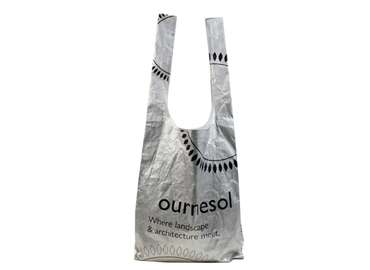 Silver Tyvek Vest Bag