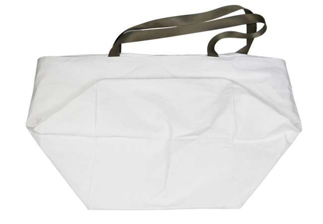 Large Capacity White Tyvek Tote Bag