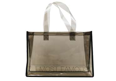 Large Capacity Custom Logo PVC Shopping Bag