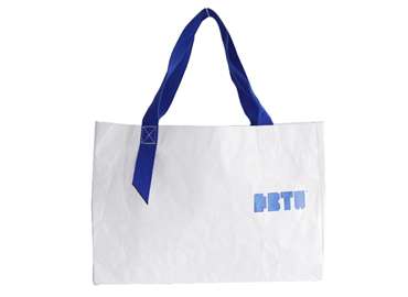 Low MOQ Large Capacity Dupont Tyvek Shopping Bag