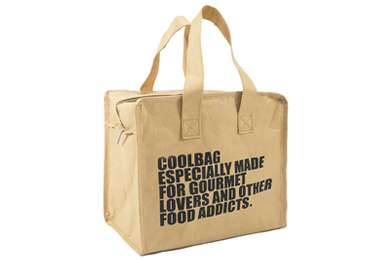 Large Capacity Washable Kraft Paper Cooler Bag