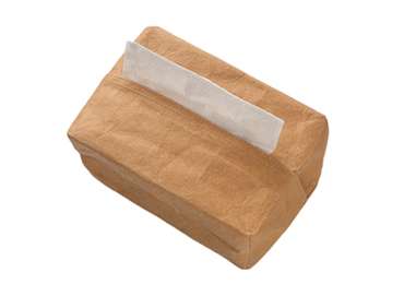 Wholesale Waterproof Washable Kraft Paper Tissue Box