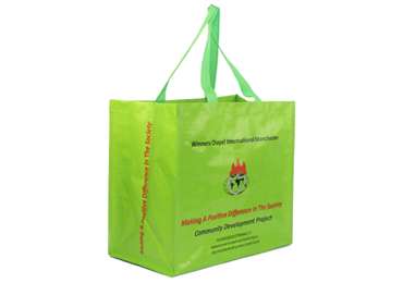 Personalized Custom Laminated PP Woven Shopping Bag