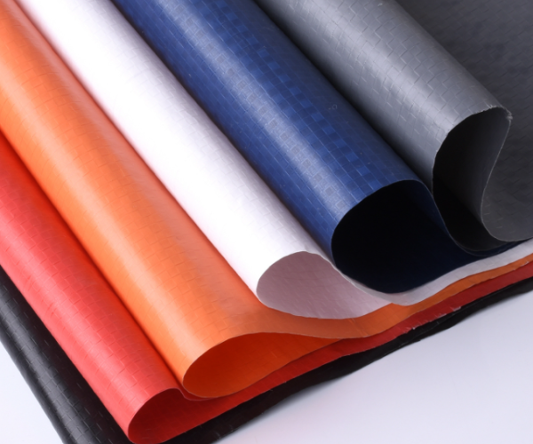 Laminted woven material