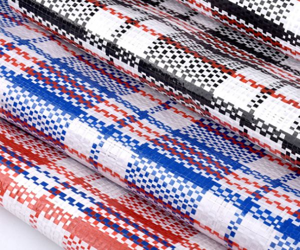 Laminted woven material