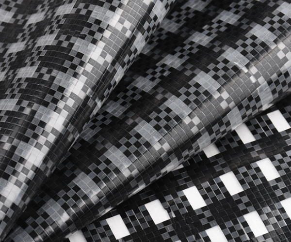 Laminted woven material